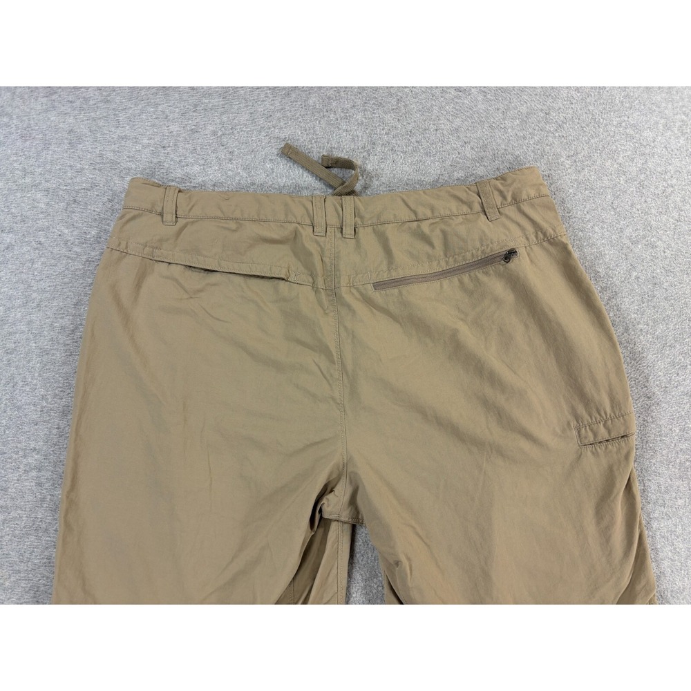 The North‎ Face Nylon Hiking Travel Shorts (Men's 35) Tan - 11" - Picture 12 of 13